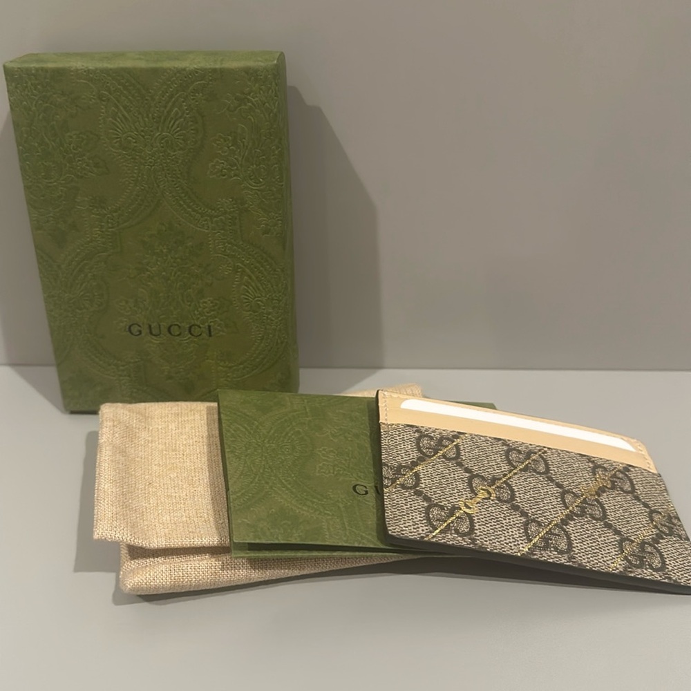 Gucci Card Case Full Set